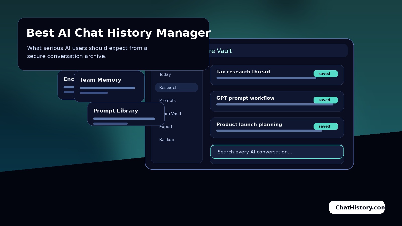 Best AI Chat History Manager Features to Look For