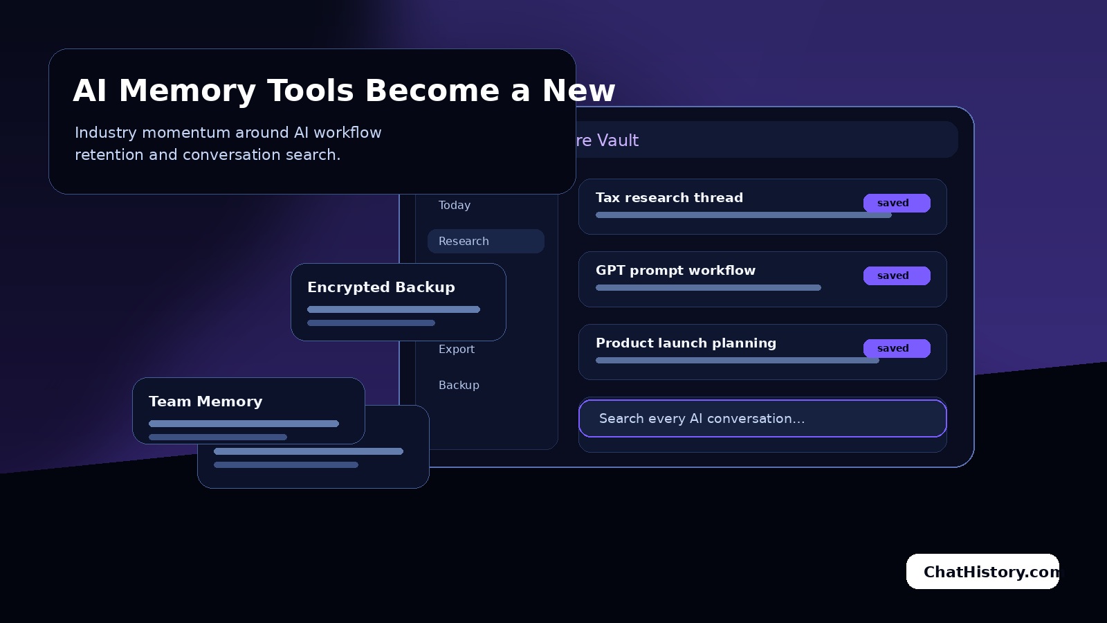 AI Memory Tools Become a New Productivity Category